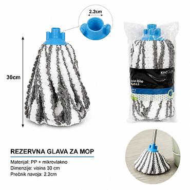KMT Široka metla glava 3283473 Praktična široka glava za metlu za