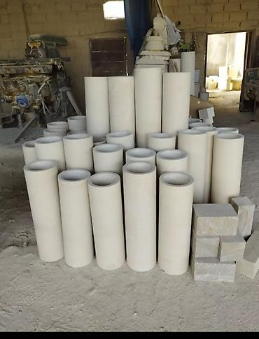 Məhəccər balyansları: Məhsul: Daş balyustrada və sütun elementləri Təsvir: - Təbii daşdan — 33