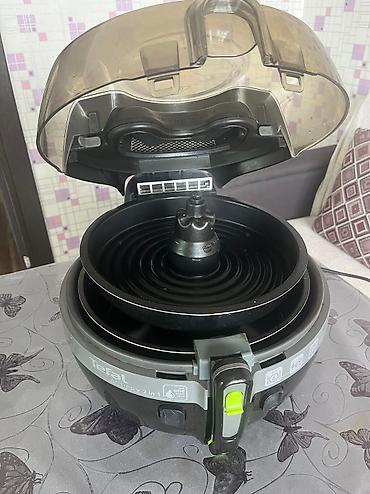 Duxovkalar: Duxovka Tefal, Elektrik, rəng - Boz, Ayrıca dayanan, İşlənmiş — 3
