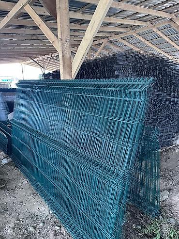 Сварная сетка: 3D-сетка (секции сварной сетки) Цена от 480 Длина 2:50мет Высота от — 8