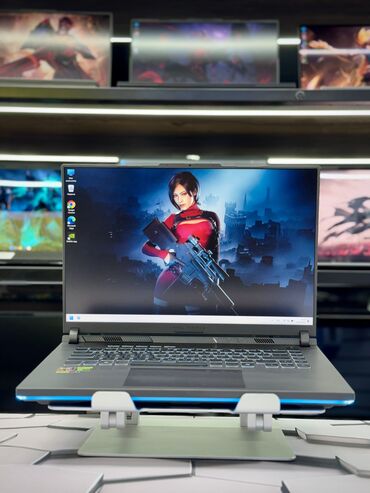 hyper x cloud: Ноутбук, Asus, 16 ГБ ОЭТ, AMD Ryzen 9, 16 ", Жумуш, окуу үчүн, эс тутум NVMe SSD