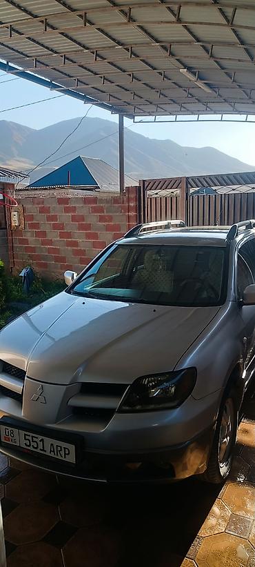 hammer h2: Mitsubishi outlander 2004 2.4 Кроссовер серебристого цвета с — 9