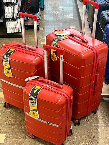 Çamadanlar: ÇAMADAN NCN HAMBURG MAGAZASINA MEXSUSDUR MCS brendinin sərt korpuslu — 9