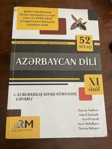 Kitablar, jurnallar, CD, DVD: Təzədir. Heç istifadə olunmayıb. Əsl qiyməti 13 manatdır