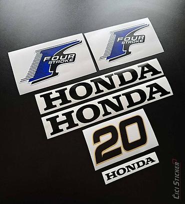pare: Honda nalepnice za vanbrodski motor – komplet namenjene su obnovi ili — 1