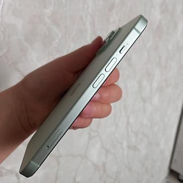 iphone 14 ош: IPhone 15, Б/у, 512 ГБ, Зеленый, 89 % — 4