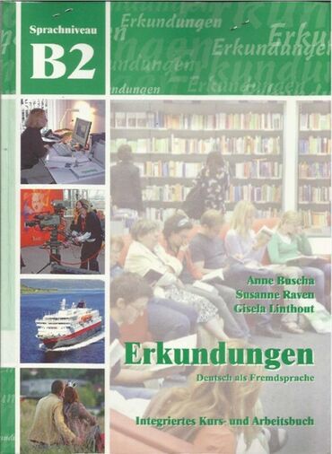 alman dili kitabi: Alman dili Dərslik Erkundungen B2 Kursbuch + Arbeitsbuch. Paketdedir