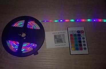 maxi staklene case: RGB LED TRAKA 5M SA KONTROLEROM I NAPAJANJEM 300 LED | *AKO IMATE — 3
