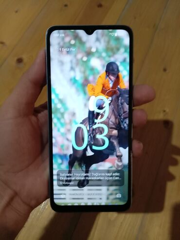 mi telefon: Xiaomi Mi A3, 256 GB, rəng - Göy, 
 İki sim kartlı