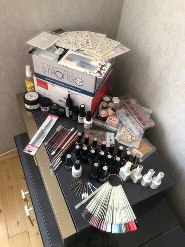 Vitaminlər və BAƏ: STRONG 210 manikur aparati SUN 5PLUS qurutma aparati 10 freza