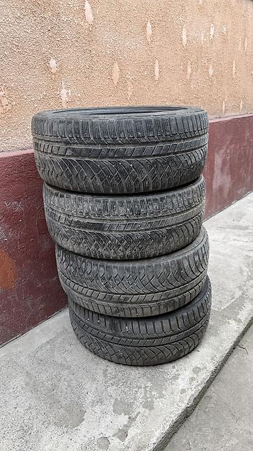 Шины 245 / 45 / R 18, Зима, Б/у, Комплект, Легковые, Корея, Kumho