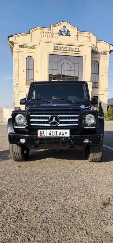 российский машины: Mercedes-Benz G-Class: 2013 г., 5.5 л, Автомат, Бензин, Внедорожник