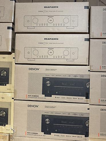resiver: MARANTZ DENON Salam Əziz Müştərilər! Tam Yeni, Cinema - Ev — 8