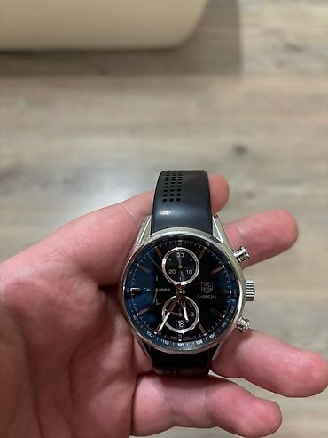 Aksesuarlar: Qutusuzdu TAG Heuer Carrera Calibre 1887 xronoqraf qol saatı - — 1