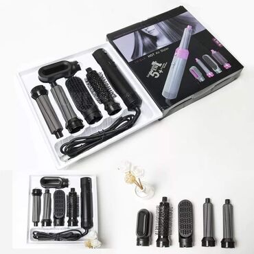 Višenamenski uređaji za kosu: Stajler za kosu 5 u 1 Višenamenski uređaj za oblikovanje kose za — 6