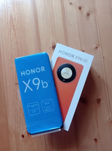 telfon tutacaqi: Honor X9b, 256 GB, rəng - Göy, Zəmanət, Sensor, Barmaq izi