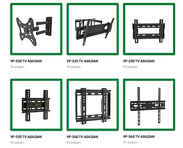tv asılqan: Hər Növ TV Asılqanları və Kronşteyn Çeşidləri 14"-85" diaqonallı LED — 4