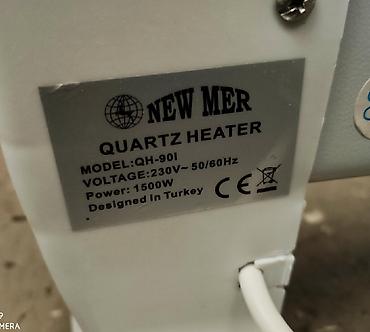 yağ radyatoru: Qizdirici qızdırıcı pec peç New Mer Turk istehsali 1500 watt guc 3 — 3