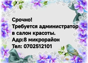 работа водителем се в европе без опыта: Администратор. Салон красоты. 8 мкр