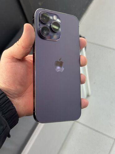 айфон по дешевле: IPhone 14 Pro Max, Б/у, 256 ГБ, Deep Purple, Защитное стекло, Чехол, 88 %