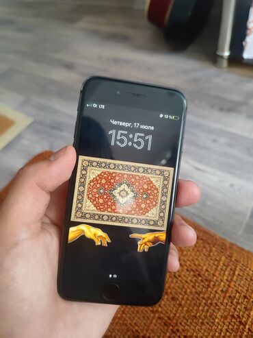 плата телефона: IPhone 8, Колдонулган, 128 ГБ, Заряддоочу түзүлүш