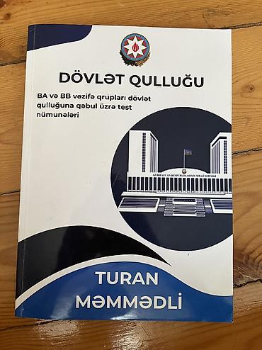 Testlər: Məhsul: “Dövlət Qulluğu – BA və BB vəzifə qrupları dövlət qulluğuna — 1