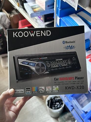 bluetooth kit: Автомагнитола KOOWEND KWD-X20. Модель формата Car Radio/MP3 Player с — 1