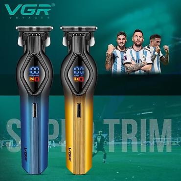 tostur: Trimmer VGR 921 - 2 sürətli - 6500-7500RPM / 1200MAH - 200 Dəqiqə / — 6