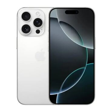 iphone 7 korpus: IPhone 16 Pro, 128 GB, White Titanium, Zəmanət