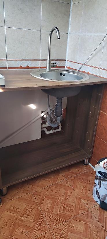 Müvəqqəti Mətbəx üçün dairəvi paslanmayan polad çanaqlı lavabo və kran lalafo.az -da Müvəqqəti Mətbəx üçün dairəvi paslanmayan polad çanaqlı lavabo və kran