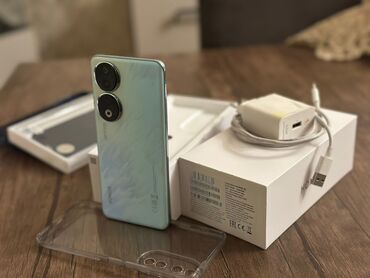 telefon case: Honor 90, 256 GB, rəng - Göy, Zəmanət, Sensor, Barmaq izi