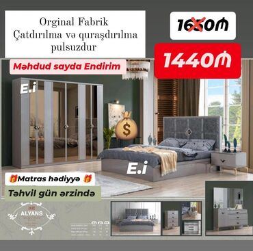 Yataq otağı dəstləri: Yataq dəsti