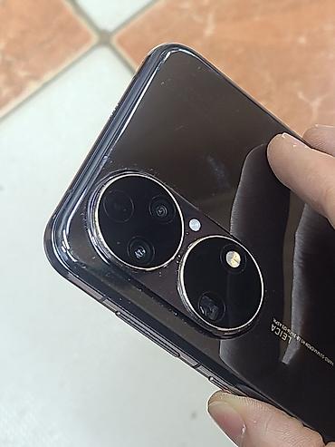 Huawei: Huawei Р50, Б/у, 256 ГБ, цвет - Черный, 2 SIM — 4