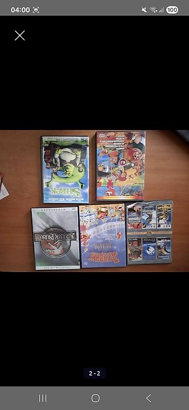 disk satisi: DVD diskləri — qarışıq kolleksiya Satışda müxtəlif janrlardan ibarət — 1