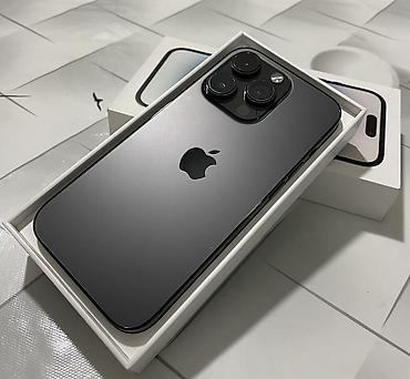 Apple iPhone: IPhone 14 Pro, Б/у, 256 ГБ, Black Titanium, 80 % — 1