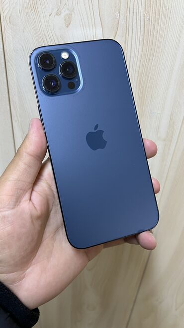 айфон 15 про макс цена бишкек 1 тб: IPhone 12 Pro Max, Колдонулган, 256 ГБ, Pacific Blue, Коргоочу айнек, Каптама, 89 %