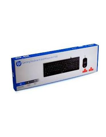 Combo wired HP km100 BK - Brend: HP - Dəst: klaviatura + siçan -