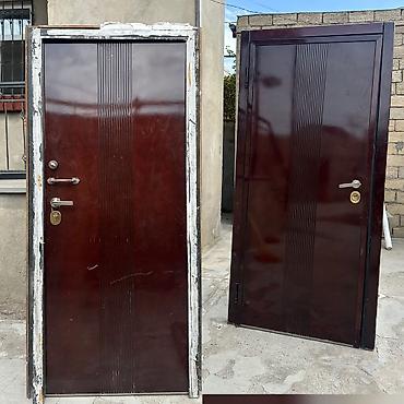 2ci el qapi: Seyf qapi 150 azn satilir‼️olcu 2.20×1m unvan bileceri l5080p sekine — 1