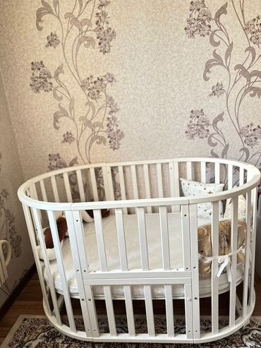 Детские кровати трансформеры: Детская кровать трансформер, Б/у, Другой тип, цвет - Белый — 3