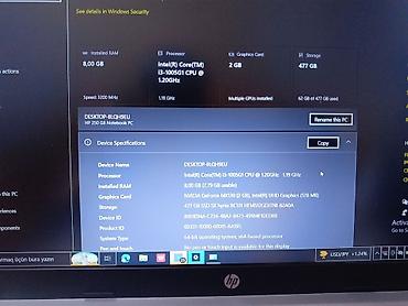 ucuz və keyfiyyətli telefonlar: HP 250 G8 noutbuk - Ekran: 15.6" (şəkillərdə tam ölçülü HP çərçivə) — 3