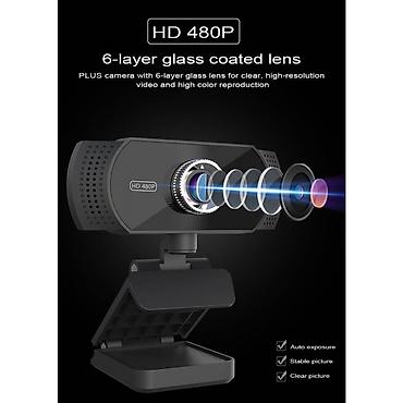 webcam patrul: Веб-камера Kisonli PC-5 HD 480P (640х480), хорошее качество, доступная — 8