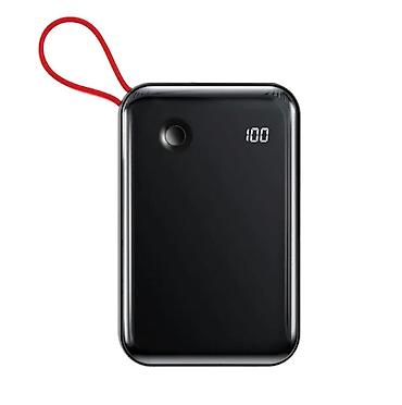 Baseus Mini S PPXF-B01 10000mAh Rəqəmsal Ekranlı Power Bank Gündəlik