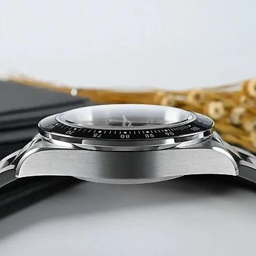 Ručni satovi: San Martin SN0052-G-JS - 40mm -Crna- Tudor BB Chrono Potpuno nov — 5