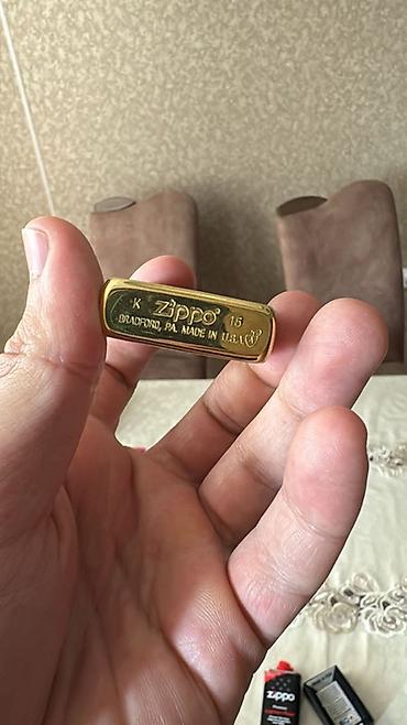 Zippo benzinli alışqan – ABŞ istehsalı, orijinal Məhsulun