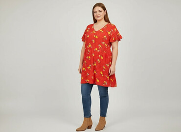 soroczka koszula: Women`s tunic, size 2XL
