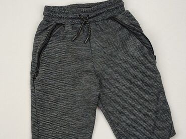 spodenki jeansowe szare: Krótkie spodenki, Primark, 5-6 lat, 110/116, stan - Dobry