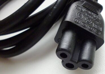 кабель питания для ноутбука: Кабель питания для ноутбука 3 pin PC-1 IEC С5 IEC С5 кабель для