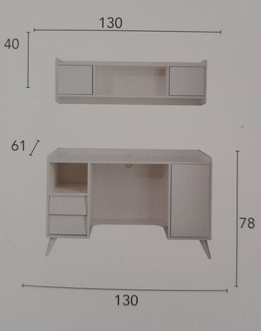 bar stullar: Kompüter masası, Yeni, Açılmayan, Kvadrat masa, Türkiyə