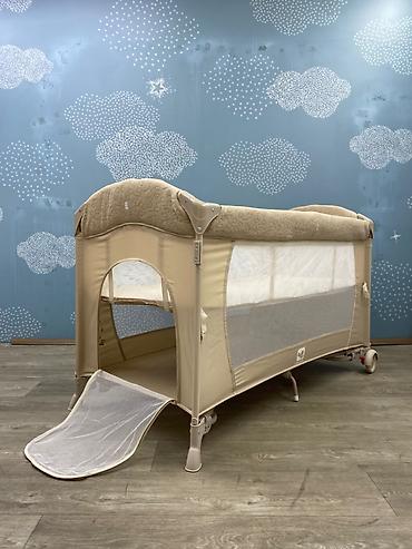 Manejlər: 👶 Cool Baby KDD101 Premium Oyun Parkı & Səyahət Yatağı Körpənizin — 3