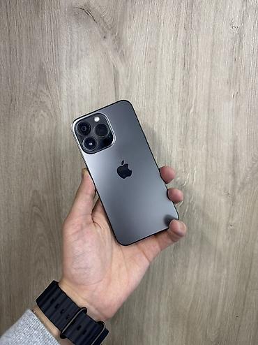 Apple iPhone: IPhone 13 Pro, Б/у, 128 ГБ, Черный, Защитное стекло, Чехол, 78 % — 6